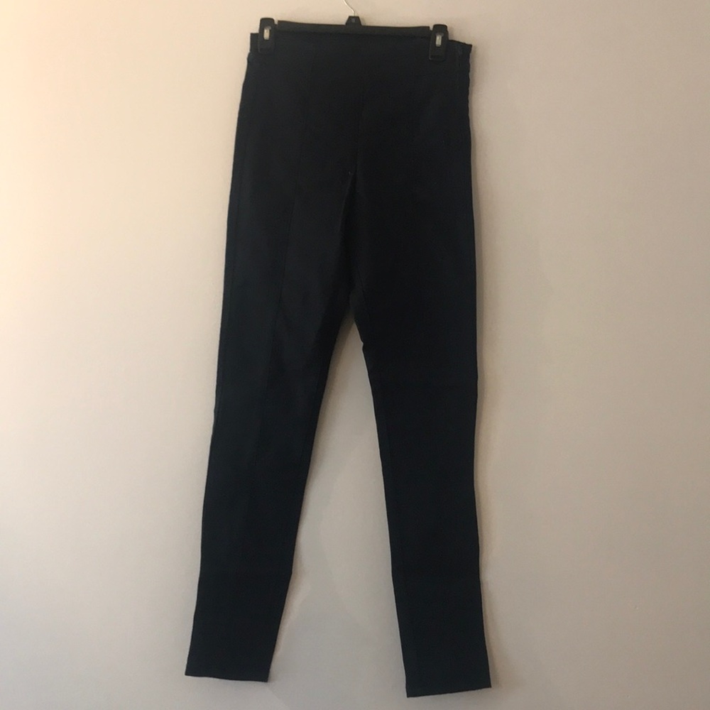 Navy skinny pants!